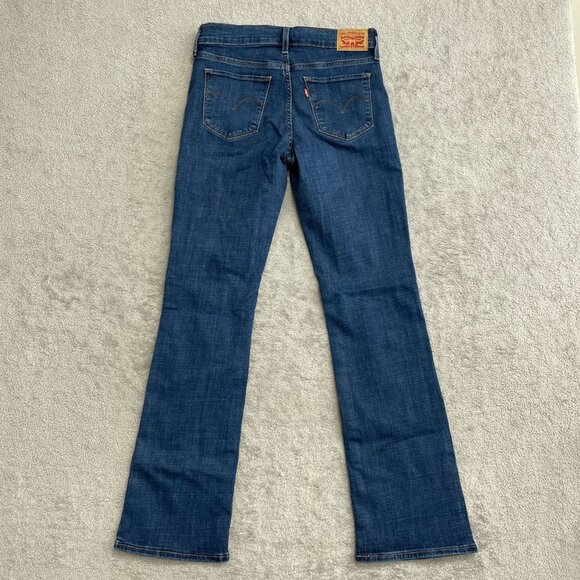 NWOT Levis 315 Women's Size 28 Shaping Bootcut Jeans Dark Wash Denim Stretch - Picture 4 of 12